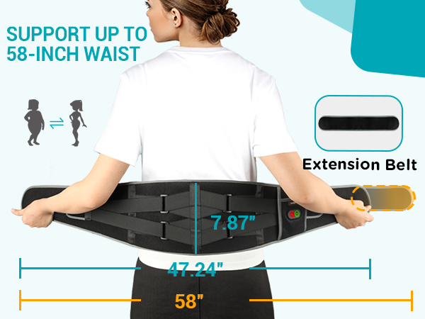 heating pad for lower back