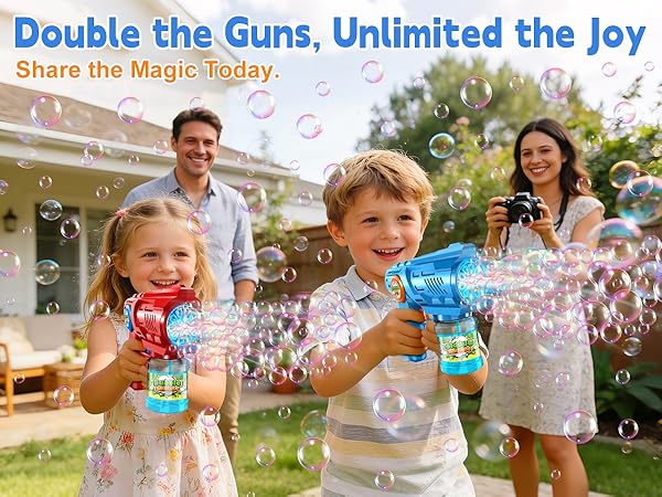 bubble gun machine gun