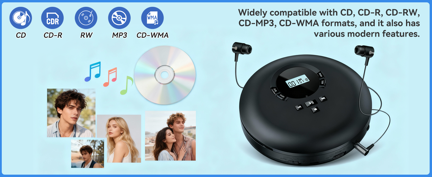 CD Discman Player