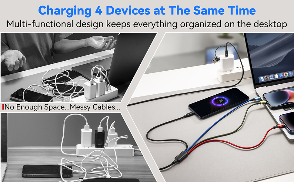charging cords for multiple devices usb cables 3 in 1 charger cable charger cord android charger
