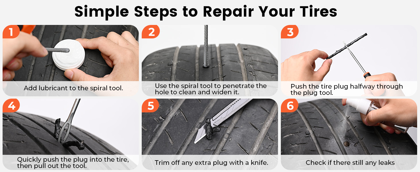 tire plug kit tire repair kit car stuff off road accessories tool kit vehicle accessories