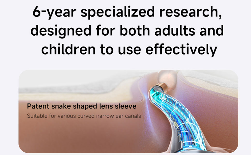 Visual Otoscope Ear Wax Removal Tool Kit