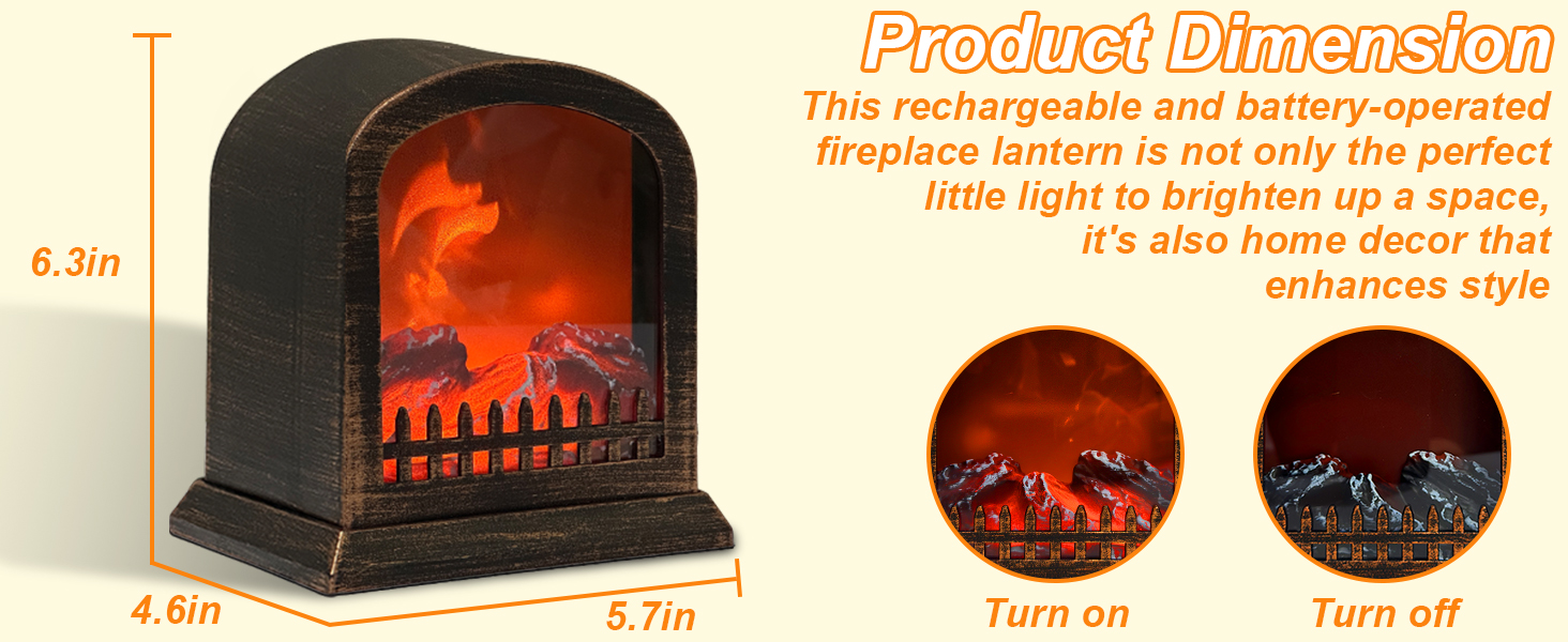 led fireplace