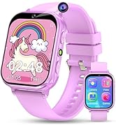 KALINCO Kids Smart Watch, No Phone Needed, Games Camera Video Pedometer Smartwatch, Music Player,...