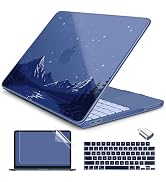 Batianda for MacBook Neo 13 Inch Case 2026 Release Model A3404, Nature Mountain Ultra Slim Hard S...