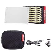 Aputure AL-MX LED Video Light Color Temperature 2800-6500k TLCI/CRI 95+ On Camera Fill Light Pock...