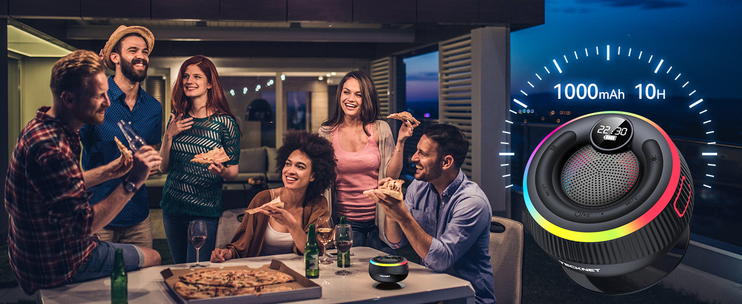 Multiple views of a smartwatch interface showing fitness tracking features and speedometer-style display graphics.