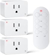 STRIPOO Remote Control Outlet Plug Wireless Remote Outlet Switch Electrical Outlet Switch Kit for...