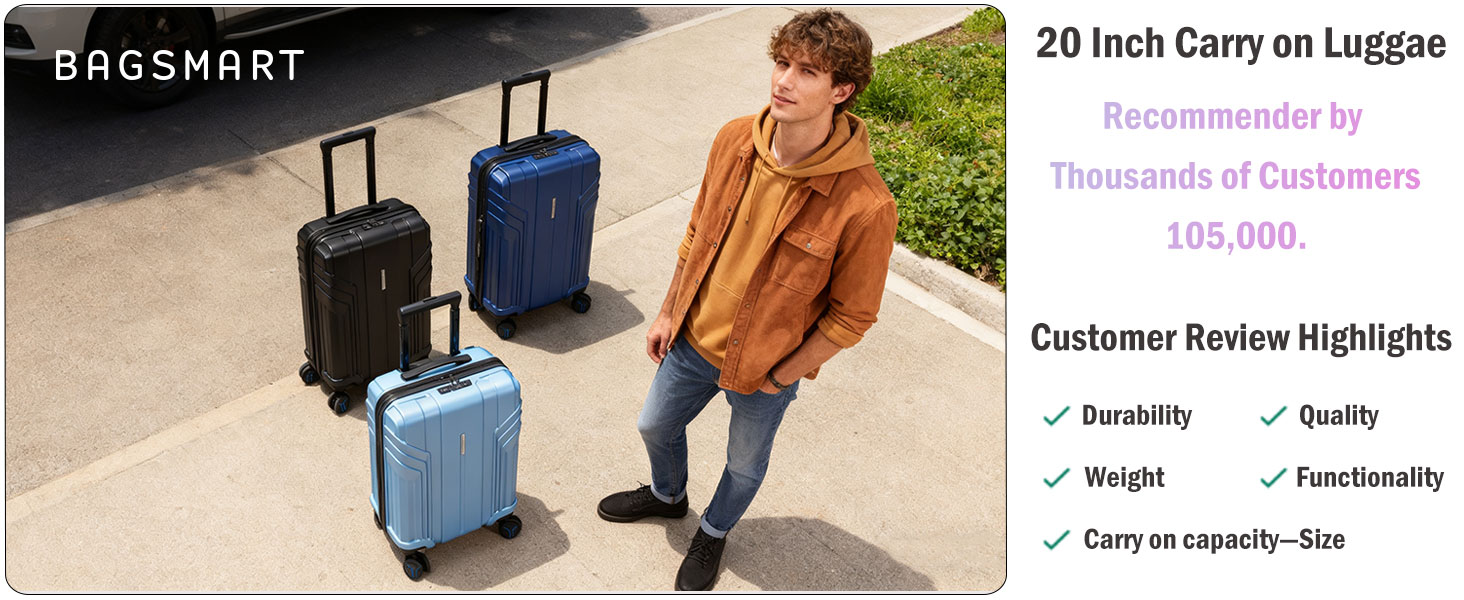 20 inch carry on luggage