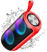 Bluetooth Speaker, 2026 NEW Portable Wireless Speaker, 24W Super Loud,TWS Pairing, Colorful RGB L...