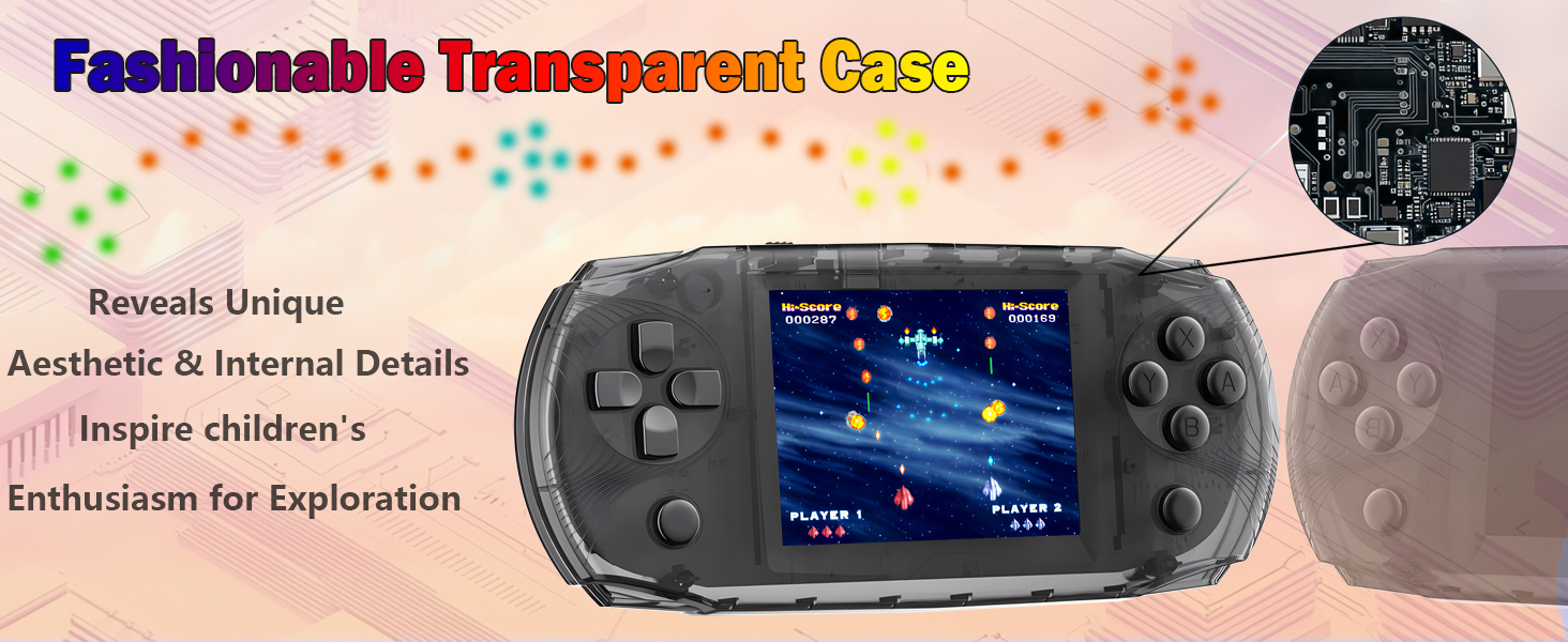 fashionable transparent case