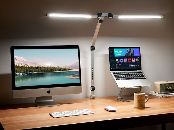 desk lamp with clamp