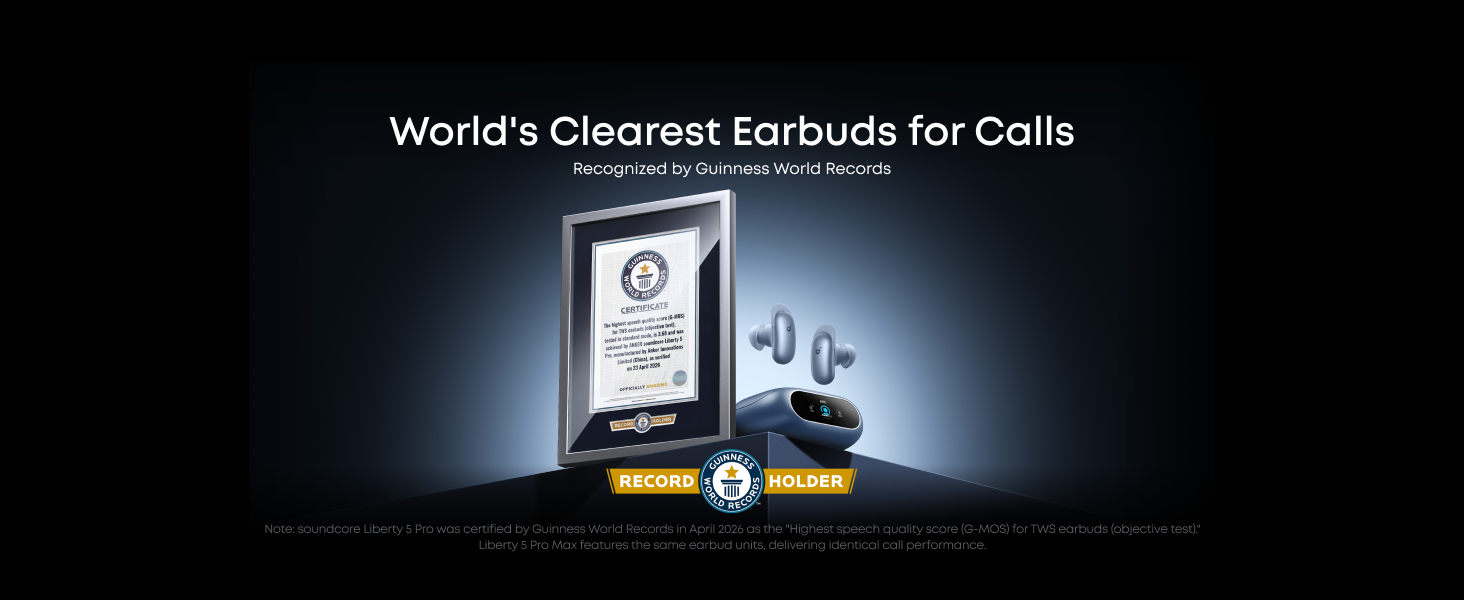 World&amp;#39;s Clearest Earbuds for Calls