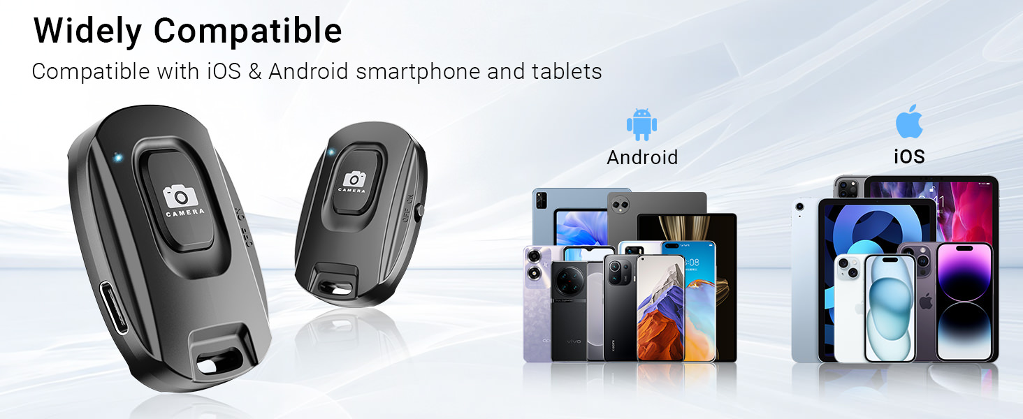 Compatible with i0S &amp;amp;amp; Android smartphone and tablets