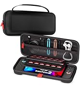 ProCase Carrying Case for Nintendo Switch 2 (2025) with 24 Game Card Slots, Hard Portable Travel ...