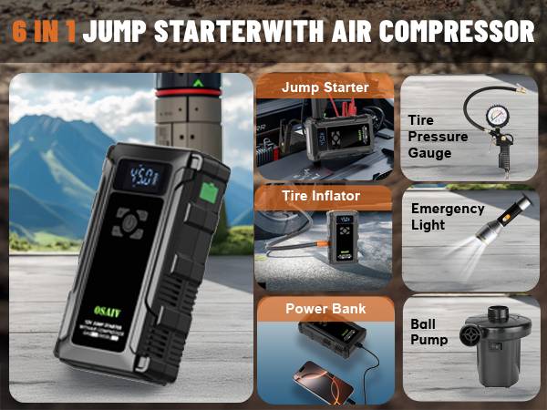 battery booster jump starter