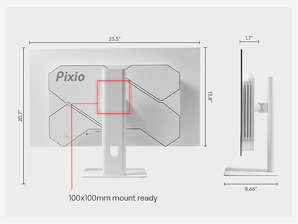 Pixio PX277 OLED Max V2 White 27