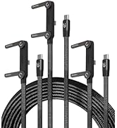 chubbycable StandLite 240W Braided Fast Charge Cable with Built-in Phone Stand T-Shaped Foldable ...