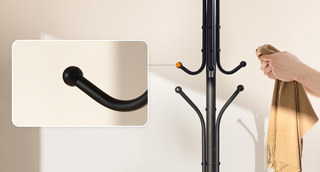 free standing coat rack