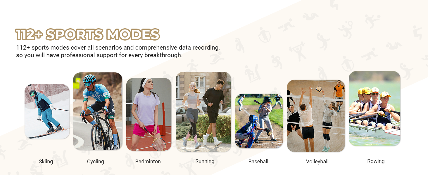 Smartwatch multi-sport monitoring