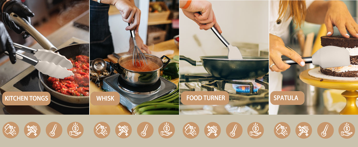  kitchen utensils 
