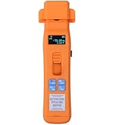 Live Optical Fiber Identifier Built in 20KM VFL &amp; OPM - Rechargeable Fiber Optic Light Traffic Id...