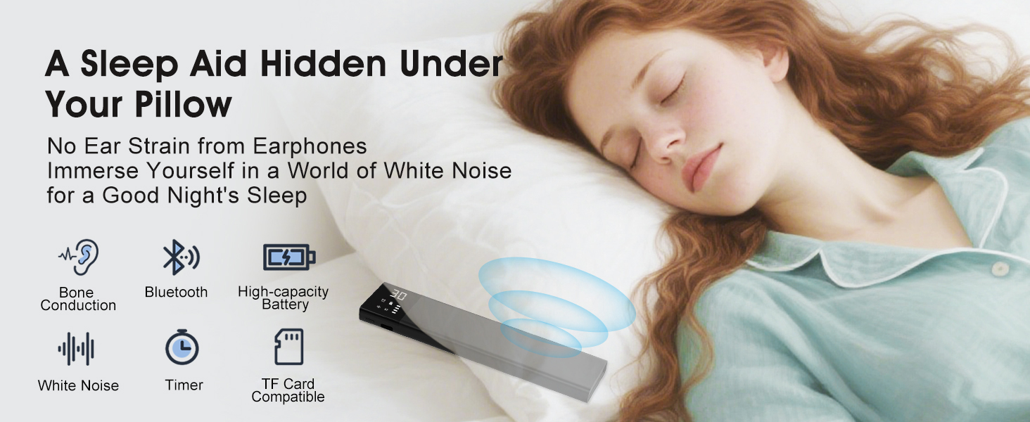 Under Pillow Bone Conduction Speaker