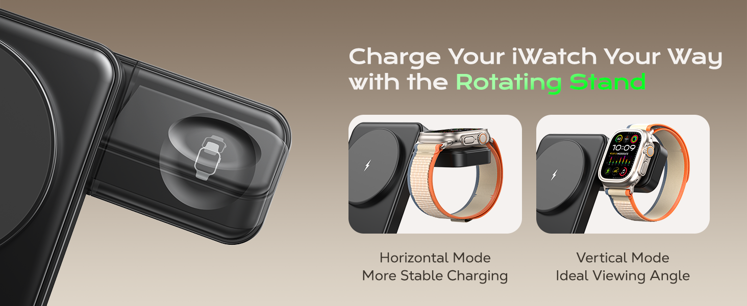 Adjustable Apple Watch Charging Stand