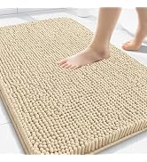 Arotive Bathroom Rugs 30x20, Extra Soft Absorbent Shaggy Chenille Bath Rugs, Machine Washable Rub...