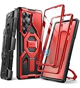 TONGATE Magnetic Stand for Samsung Galaxy S25 Ultra Case, Compatible with Magsafe, [Military Drop...