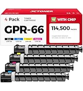 GPR-66 GPR66 Toner Compatible for Canon GPR-66 Toner Cartridge Set 4-Pack High Yield 5753C003AA 5...