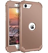 BENTOBEN for iPhone SE 2022 Case and iPhone SE 2020 Phone Case, Heavy Duty 3 in 1 Full Body Rugge...