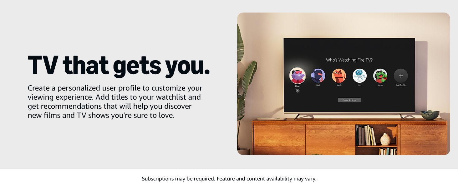 Personalized profiles