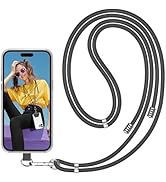 SS Phone Lanyard, Cell Phone Lanyard with Adjustable Detachable Neckstrap and Phone Tether, Phone...