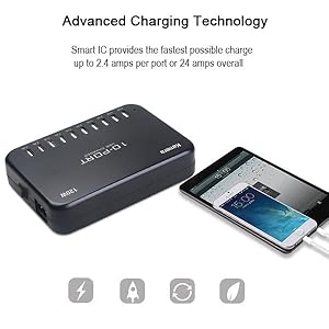 5 ports usb charger