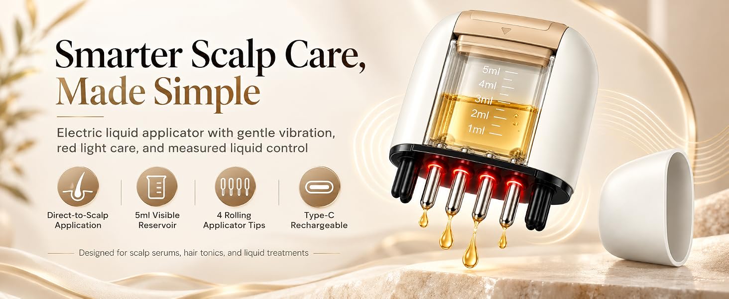 hair oil scalp applicator