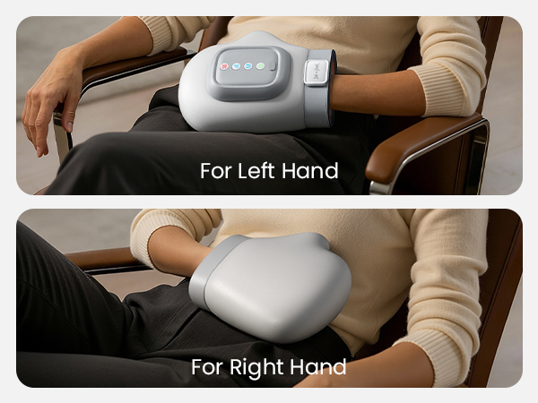 professional hand massager for arthritis and carpal tunnel with heat and compression UL certified