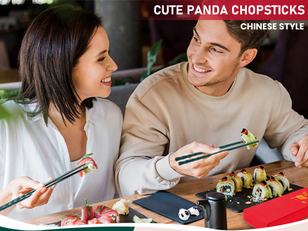 chanese style cute panda chopsticks