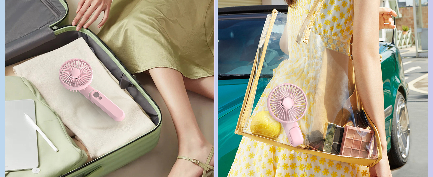 portable handheld fan