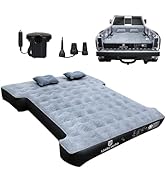 Umbrauto Inflatable Truck Bed Air Mattress for Full Size Short Truck Beds, 5.5-5.8ft, with Pump &amp;...