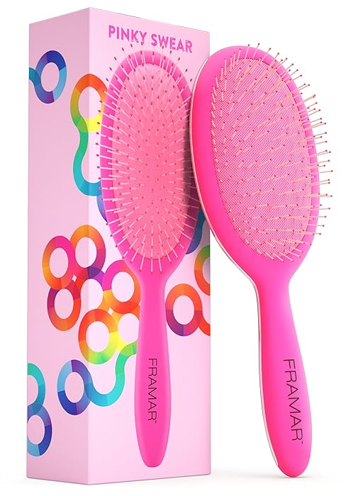 nylon bristle hair brush hair slick back boar bristle brush for fine hair