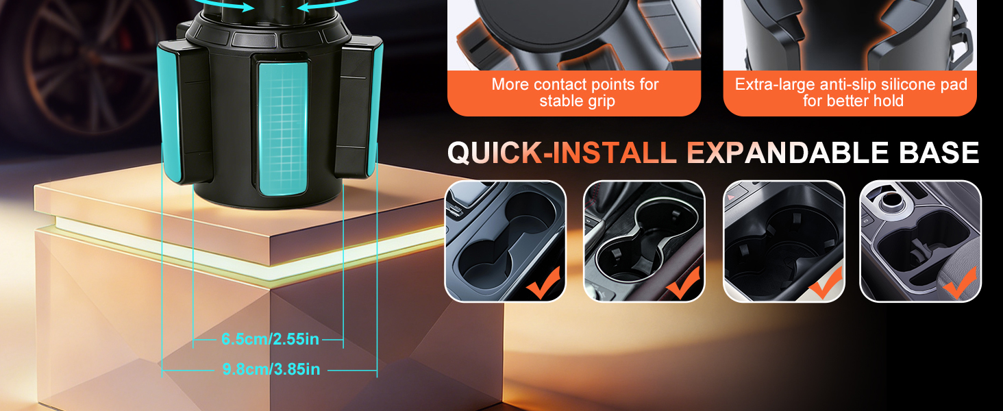 Car magnetic phone holder