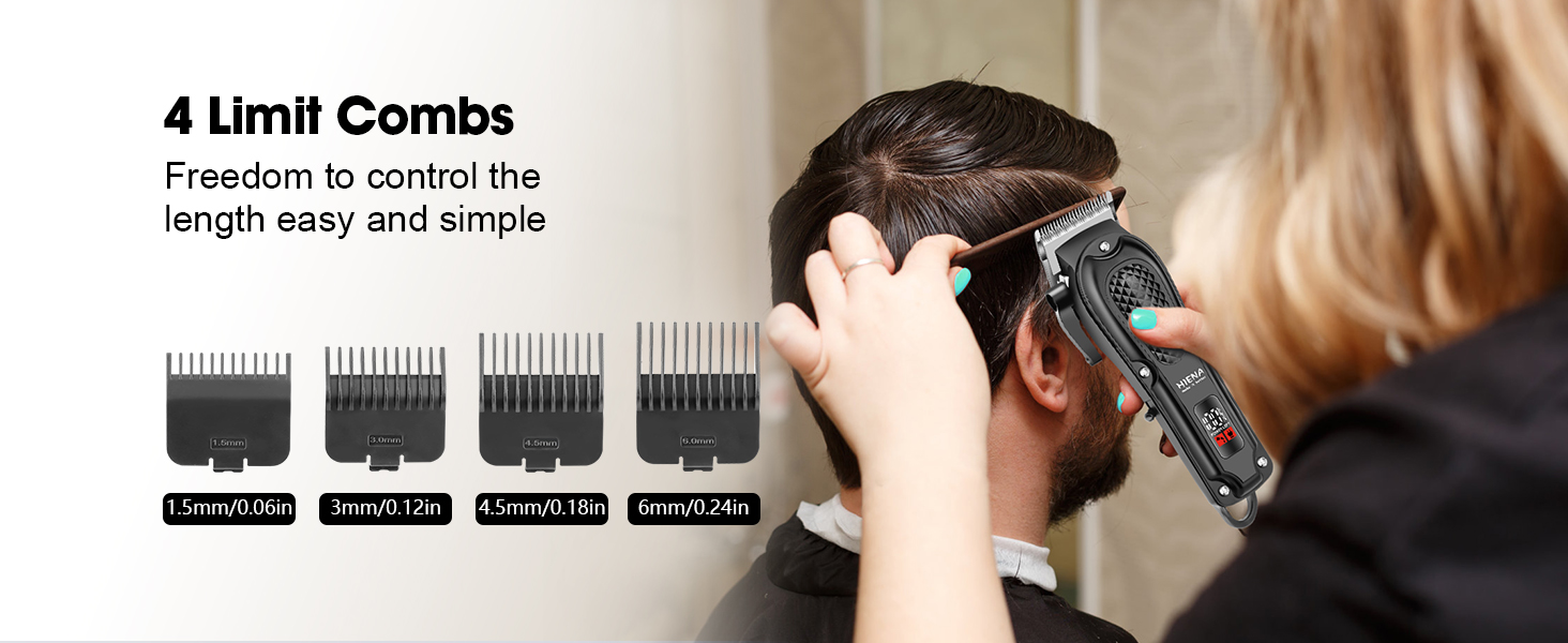 HIENA PRO BLACK Hair Clipper