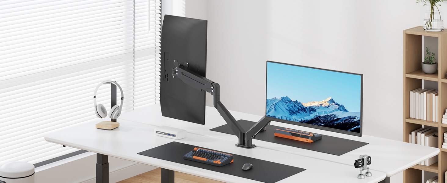 dual monitor stand