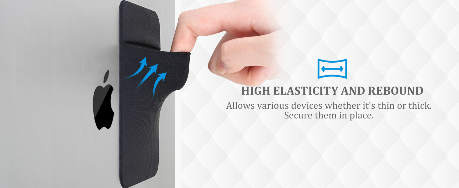 Ssd portable stick on holder