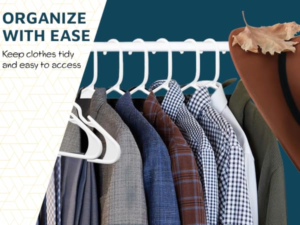 Lifemaster Plastic Clothes Hangers