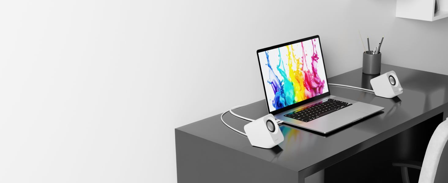 FUNLOGY Speaker Compact Size, Big Sound