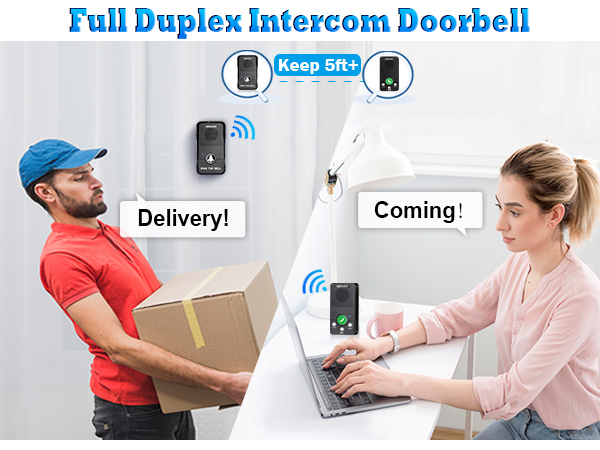 SANZUCO intercom doorbell