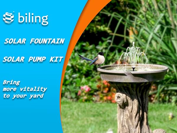2,5W solar fountain 2