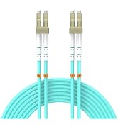 Buacoz 6Meters 20ft LC/UPC-LC/UPC 10GB Multi-Mode Fiber Optic Cable LC to LC OM3 LC-LC 10 Gigabit...